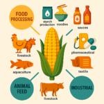 Comprehensive guide to Indian yellow maize applications across food processing, animal feed production, and industrial sectors for export markets